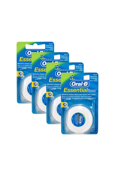 Oral-B Diş İpi Essential Floss 50 M x 4 - Resim 2
