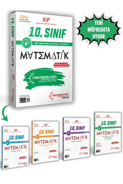 10. Sınıf Matematik Kademeli İlerleme Fasikül Seti (MEB Müfredatına Uygun-ÖSYM Ayarında) ürün görseli 1