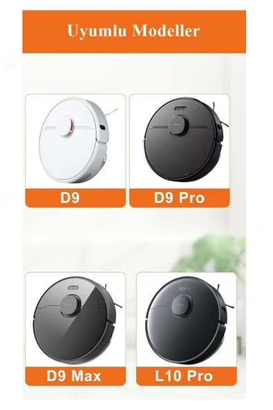 Rovexa Dreame L10 Pro Uyumlu 5 Parça Set - Resim 2