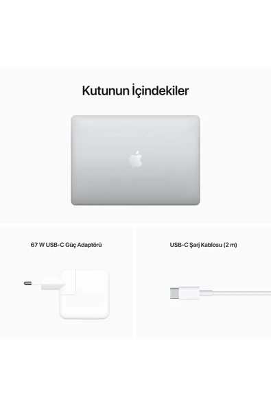 Apple Macbook Pro 13" M2 Çip 10c Gpu 8 Gb 512gb Ssd Gümüş (2 Yıl Apple Türkiye Garantili) - Resim 8