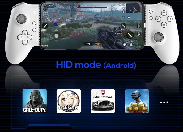 4Berry Telefon Gamepad Dönüştürücü - Android/IOS Uyumlu Mobil Joystick Oyun Kolu - Resim 4