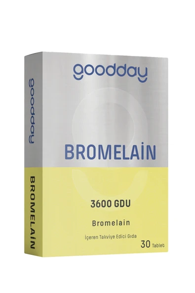 Goodday Bromelain 30 Tablet ürün görseli 1
