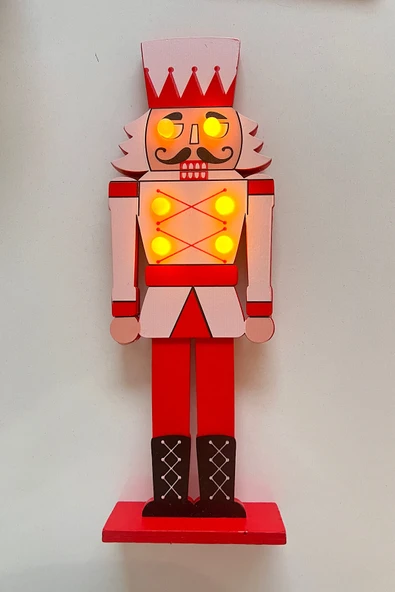 MAGICLEDCORNER Kurşun Asker Led Işıklı Yılbaşı Dekoru - Resim 3