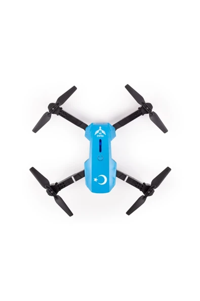 Yıldız İHA İlk Dronum Katlanır Çift Kameralı Tek Tuşla Iniş Kalkış Başlangıç Drone Modeli (3 Bataryalı) - Resim 3