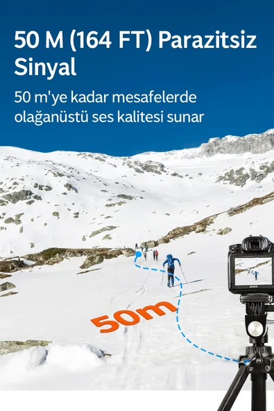 2in1 Kablosuz İkili Yaka Mikrofonu Pro++ Dijital Ekranlı TYPE-C/Lightning Portlu Kayıt Mikrofon - Resim 7