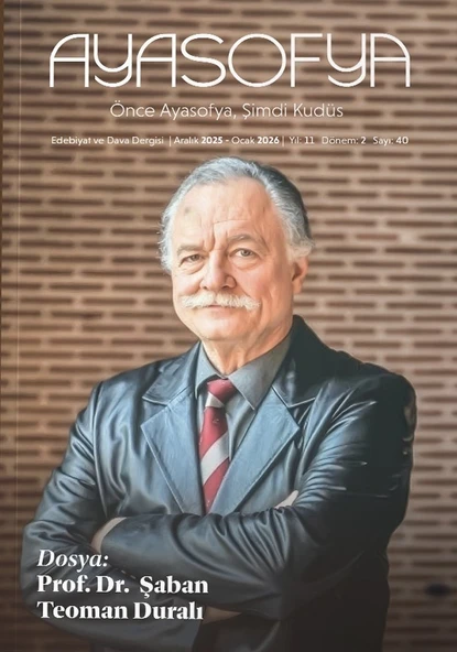 Ayasofya Dergi 40.Sayı Aralık 2025 - Ocak 2026 ürün görseli 1