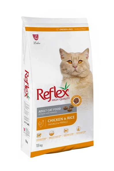Reflex Tavuklu Yetişkin Kedi Maması 15 kg ürün görseli 1