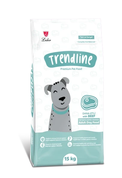 Trendline Dana Etli Yetişkin Köpek Maması 15 kg ürün görseli 1