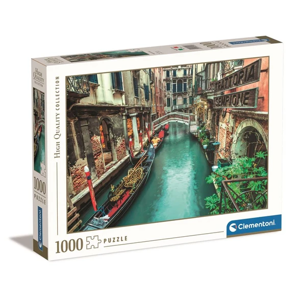 Clementoni  Venice Canal 1000 Parça Puzzle - 39458 ürün görseli 1
