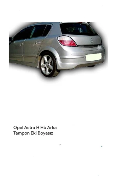 AYAZ FİBER GARAJ OPEL ASTRA H ARKA TAMPON EKİ KARLIK FİBER BOYASIZ ürün görseli 1