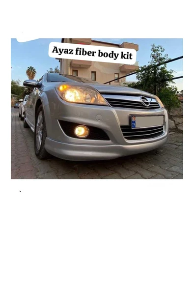 AYAZ FİBER GARAJ OPEL ASTRA H ÖN TAMPON EKİ KARLIK FİBER BOYASIZ ürün görseli 1