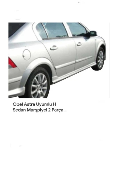 AYAZ FİBER GARAJ OPEL ASTRA H SEDAN Uyumlu MARŞPİYEL TAKIMI FİBER BOYASIZ ürün görseli 1