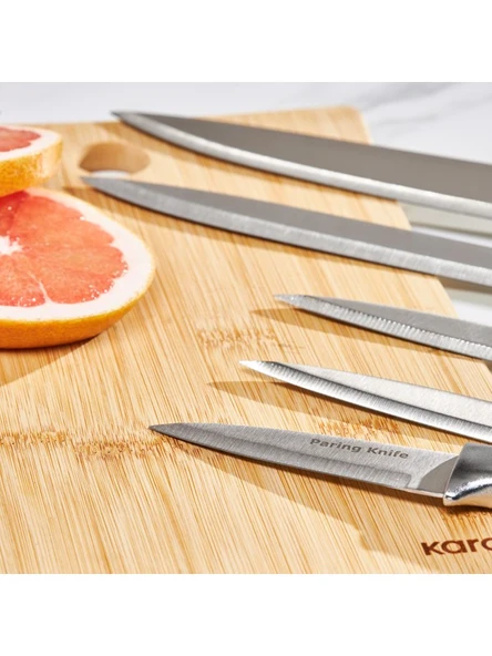 Karaca Mastermaıd Rosegold 6 Parça Standlı Bıçak Seti - Resim 3