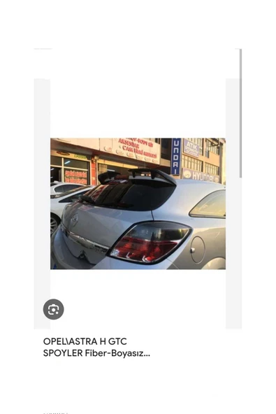 AYAZ FİBER GARAJ OPEL ASTRA H GTC SPOYLER Fiber Boyasız ürün görseli 1