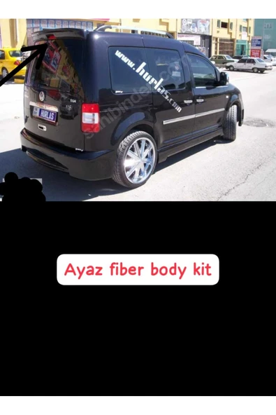 AYAZ FİBER GARAJ VOLKSVAGEN\CADDY SPOYLER Fiber-Boyasız ürün görseli 1
