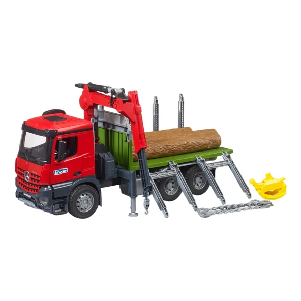 Bruder Mercedes-benz Arocs Kütük Taşıyıcı Kamyon - Resim 3