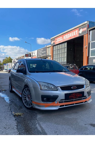 AYAZ FİBER GARAJ FORD FOCUS 2 HB SEDAN UYUMLU ÖN KARLIK FİBER BOYASIZ ürün görseli 1