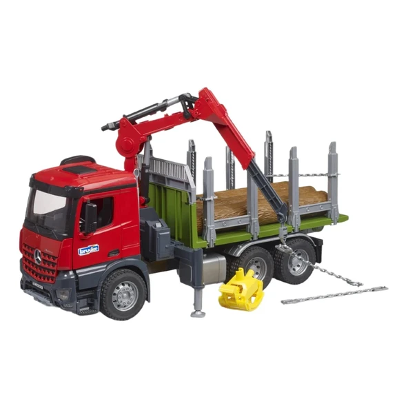 Bruder Mercedes-benz Arocs Kütük Taşıyıcı Kamyon - Resim 2