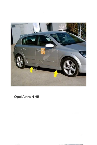 AYAZ FİBER GARAJ OPEL ASTRA H HB YAN MARSPİYEL TAKIMI Fiber Boyasız ürün görseli 1