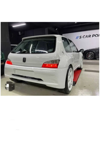 ayaz fiber body kit PEUGEOT 106 ARKA TAMPON FİBER BOYASIZ - Resim 2