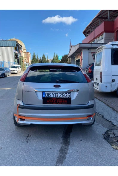 AYAZ FİBER GARAJ FORD FOCUS 2 HB ARKA TAMPON EKİ FİBER BOYASIZ