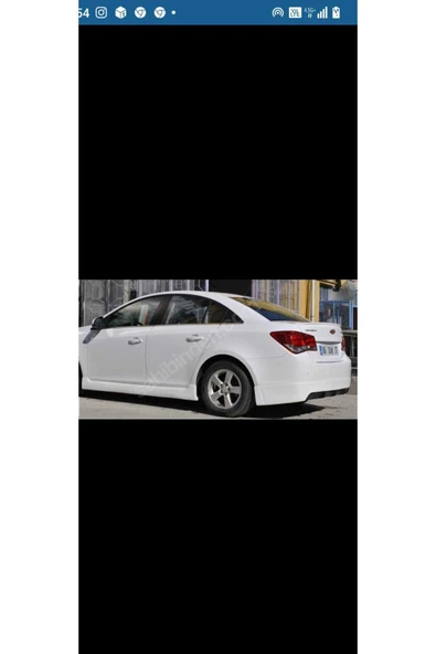 AYAZ FİBER GARAJ CHEVROLET CRUZE YAN MARŞPİYEL Fiber boyasız