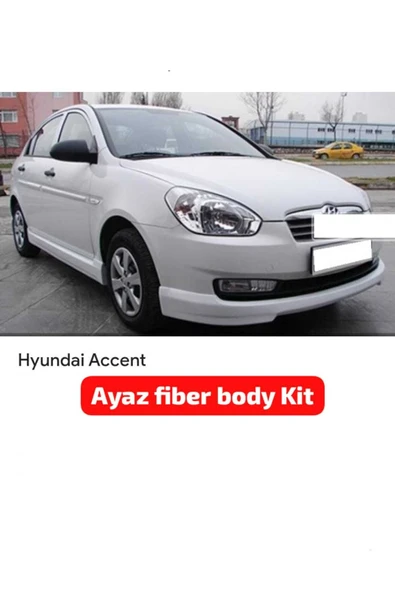 AYAZ FİBER GARAJ HYUNDAİ ACCENT ERA YAN MARŞPİYEL TAKIMI FİBER BOYASIZ ürün görseli 1