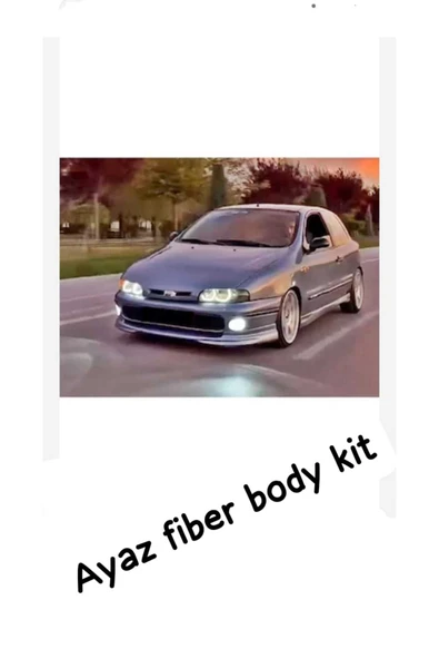 ayaz fiber body kit FİAT BRAVA BODYKİT TAKIM Fiber Boyasız ÖN EK YAN MARŞBİYEL ARKA EK - Resim 2