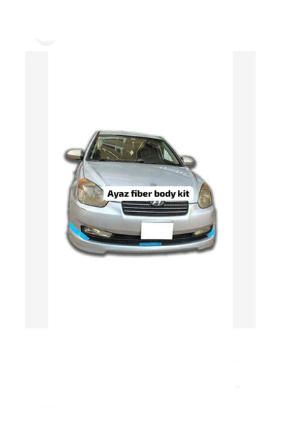 AYAZ FİBER GARAJ HYUNDAİ ACCENT ERA ÖN TAMPON EKİ KARLIK FİBER BOYASIZ ürün görseli 1