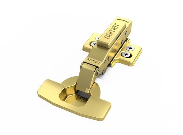 Samet Master Frenli Düz Menteşe Gold 2 li Paket ürün görseli 1