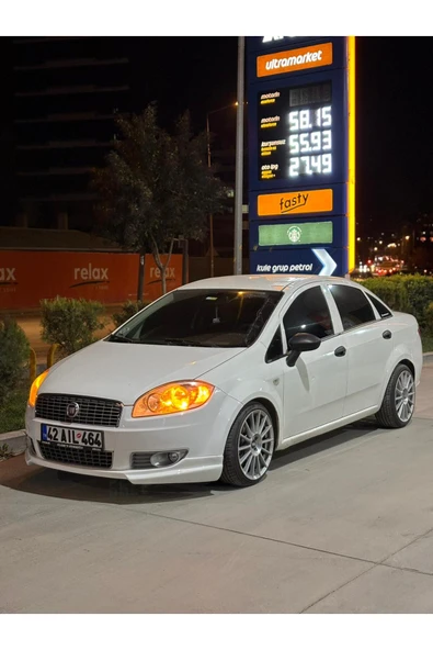 ayaz fiber body kit FİAT LİNEA ÖN TAMPON EKİ KARLIK FİBER BOYASIZ - Resim 3