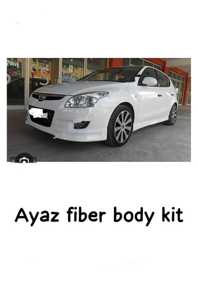 ayaz fiber body kit HYUNDAİ İ30 ESKİ KASA BODY KİT ÖN EK YAN MARŞBİYEL ARKA EK FİBER BOYASIZ TAKIM - Resim 3