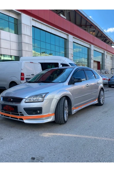 AYAZ FİBER GARAJ FORD FOCUS 2 HB SEDAN UYUMLU ÖN KARLIK FİBER BOYASIZ - Resim 2