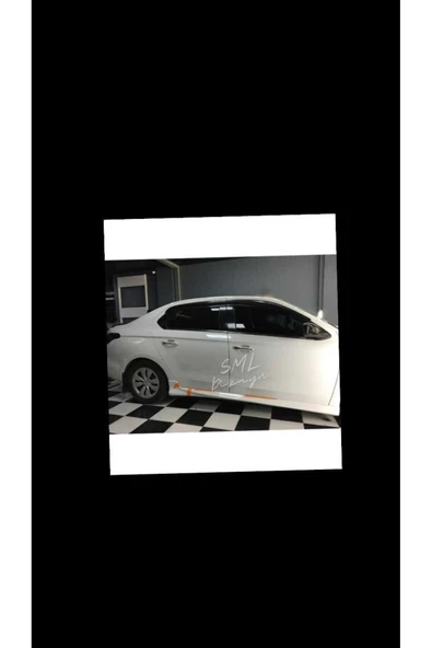 AYAZ FİBER GARAJ PEUGEOT YAN MARŞBİYEL TAKIMI FİBER BOYASIZ - Resim 2