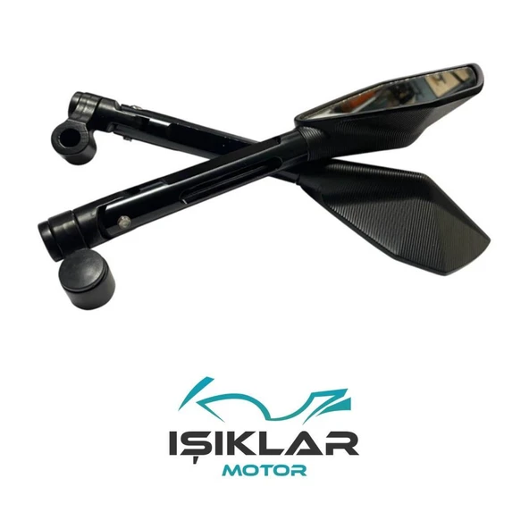 Honda NX 500 Rizoma Ayna Siyah SRCS024 ürün görseli 1