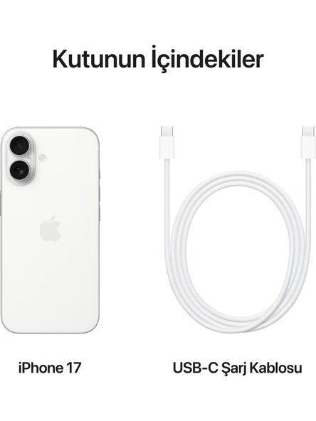 Apple iPhone 17 256 GB Beyaz - Resim 2