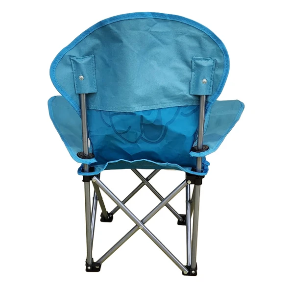 Katlanır Çocuk Sandalyesi Mavi - Fil Desen - Resim 7