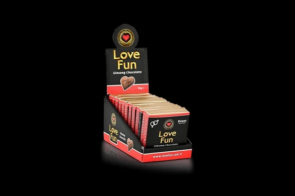 Love Fun Gınseng Çikolata 16 gr (Pk 12 Li) ürün görseli 1