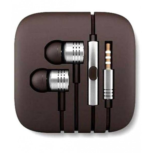 Ege Muzik Xiaomi Redmi Mi Piston 2 Uyumlu Siyah Mikrofonlu Kulak İçi Kulaklık - 2