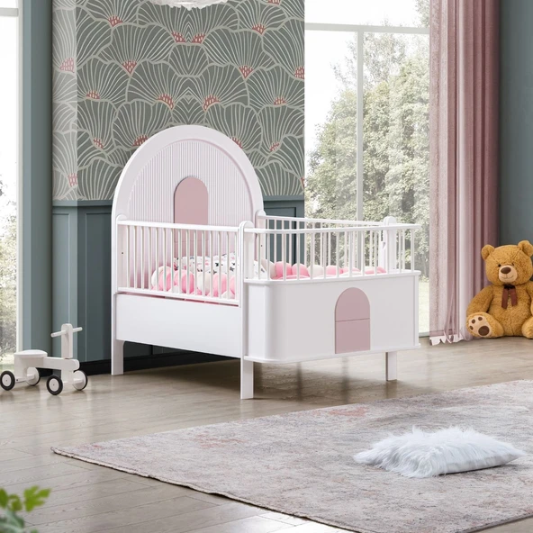 MDF Beşik, Venüs Büyüyen Beşik 90x130 - Venüs Karyola 90x190 - Resim 2