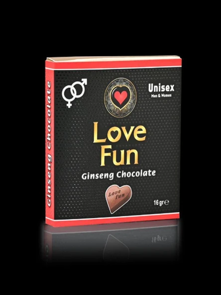Love Fun Gınseng Çikolata 16 gr (Pk 12 Li) - Resim 2
