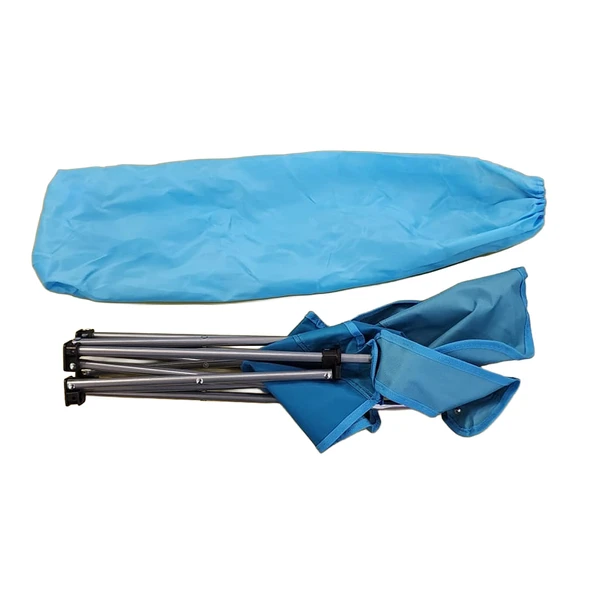 Katlanır Çocuk Sandalyesi Mavi - Fil Desen - Resim 6