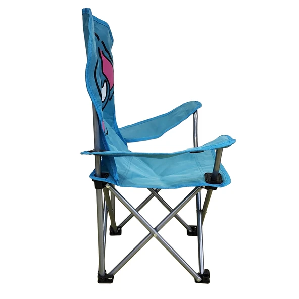 Katlanır Çocuk Sandalyesi Mavi - Fil Desen - Resim 3