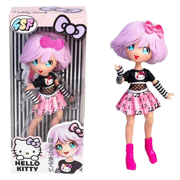 Hello Kitty Manga Bebek Figürü Teddy Rock ürün görseli 1