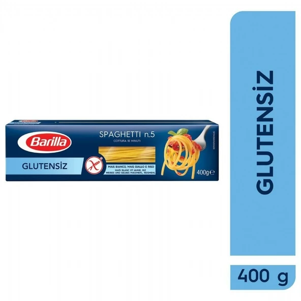 BARILLA 400GR GLUTENSIZ SPAGETTI ürün görseli 1