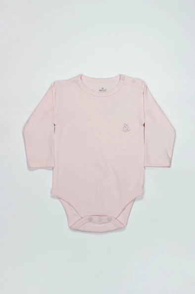 Bistyle Natural Basic Style Uzun Kol Body 17104 Pembe ürün görseli 1