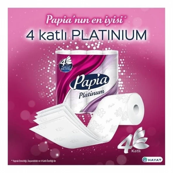 PAPIA 32'LI TUV KAGIDI PLATINUM ürün görseli 1