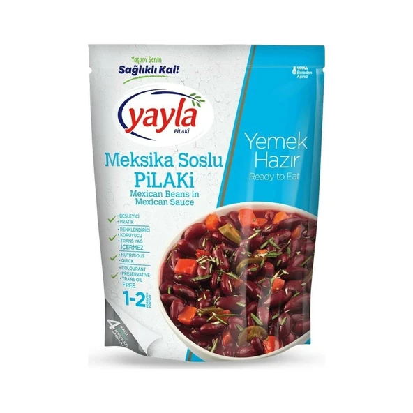 YAYLA 400GR MEKSIKA SOSLU FASULYE PILAKI ürün görseli 1