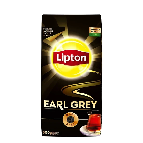LIPTON EARL GREY 500GR BERGAMOTLU 9131 ürün görseli 1