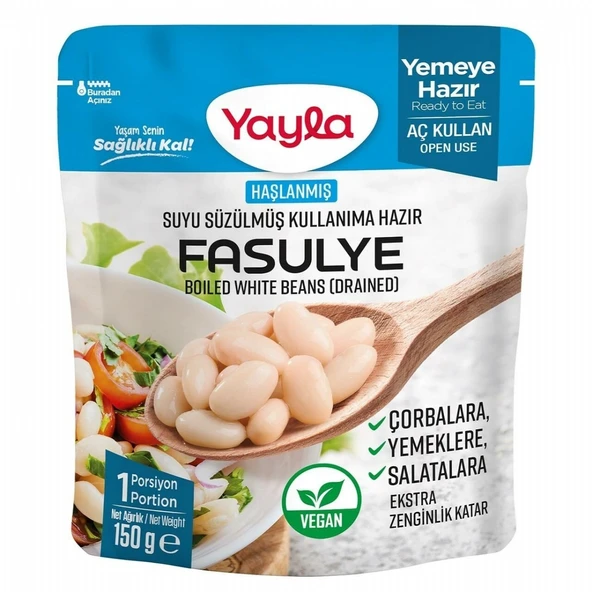 YAYLA 150GR HASLANMIS FASULYE SUYU SUZULMUS ürün görseli 1